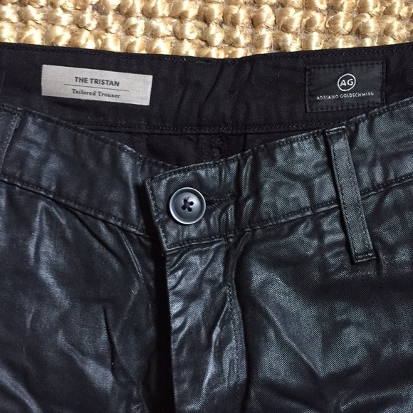 AG Jeans - Leatherette trouser pant - Picture 5 of 10